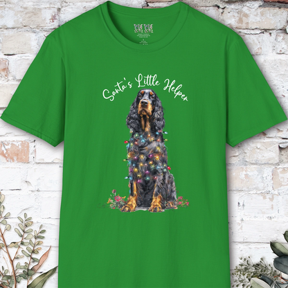 Gordon Setter #4 Santa's little helper. unisex T shirt