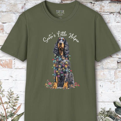 Gordon Setter #4 Santa's little helper. unisex T shirt