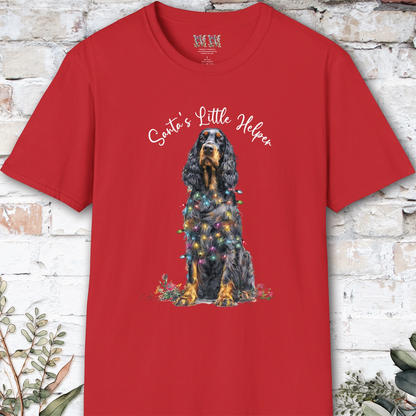 Gordon Setter #4 Santa's little helper. unisex T shirt