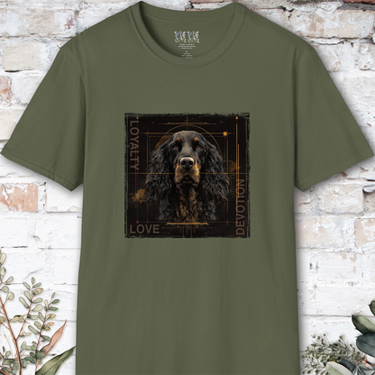 Gordon Setter Devotion, Loyalty, Love, Devotion unisex T Shirt