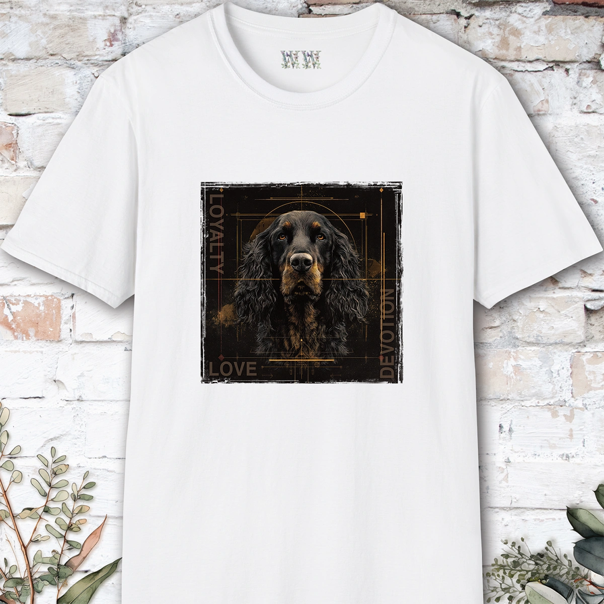 Gordon Setter Devotion, Loyalty, Love, Devotion unisex T Shirt