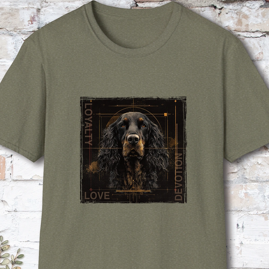 Gordon Setter Devotion, Loyalty, Love, Devotion unisex T Shirt