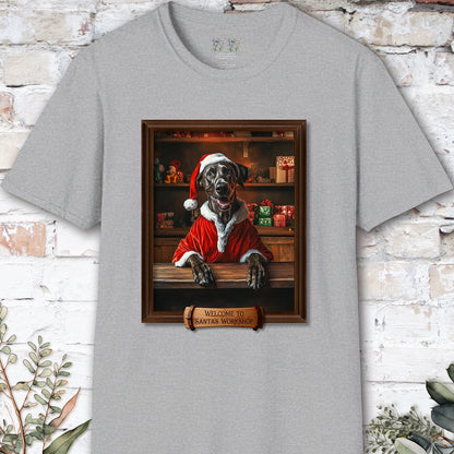 Great Dane Santa's Workshop Unisex T shirt