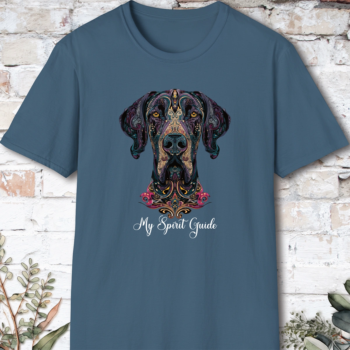 Great Dane #1 My Spirit Guide, Short Sleeve Unisex Tee