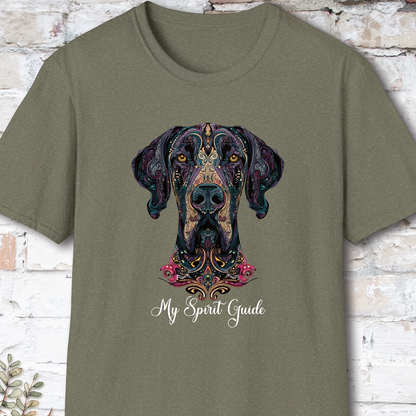Great Dane #1 My Spirit Guide, Short Sleeve Unisex Tee