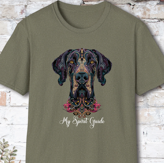Great Dane #1 My Spirit Guide, Short Sleeve Unisex Tee