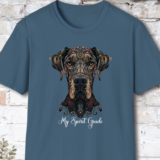 Great Dane #2 My Spirit Guide, Short Sleeve Unisex Tee