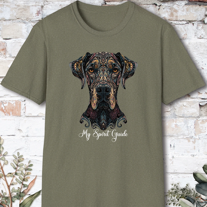 Great Dane #2 My Spirit Guide, Short Sleeve Unisex Tee