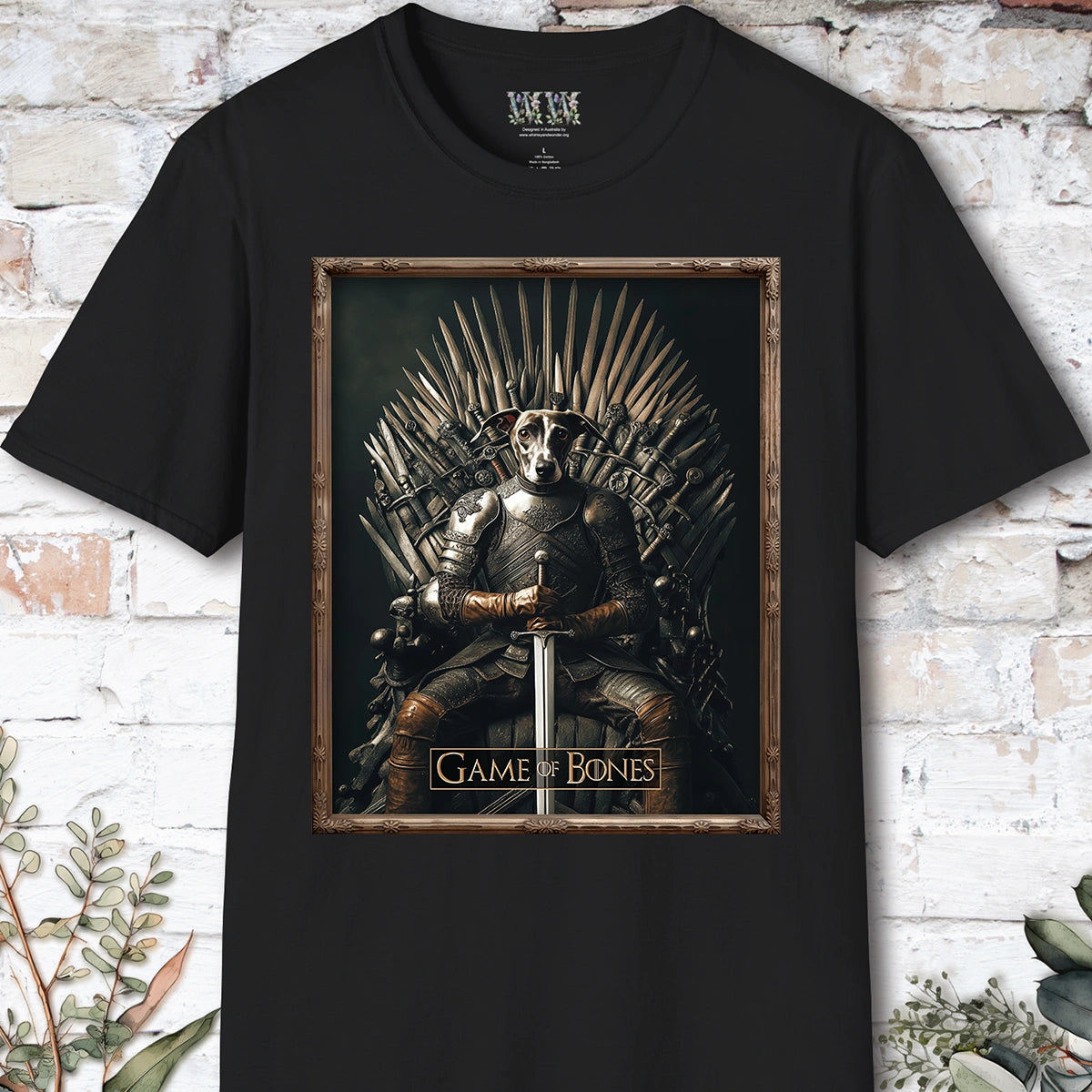 Greyhound, Game of Bones, Unisex T shirt