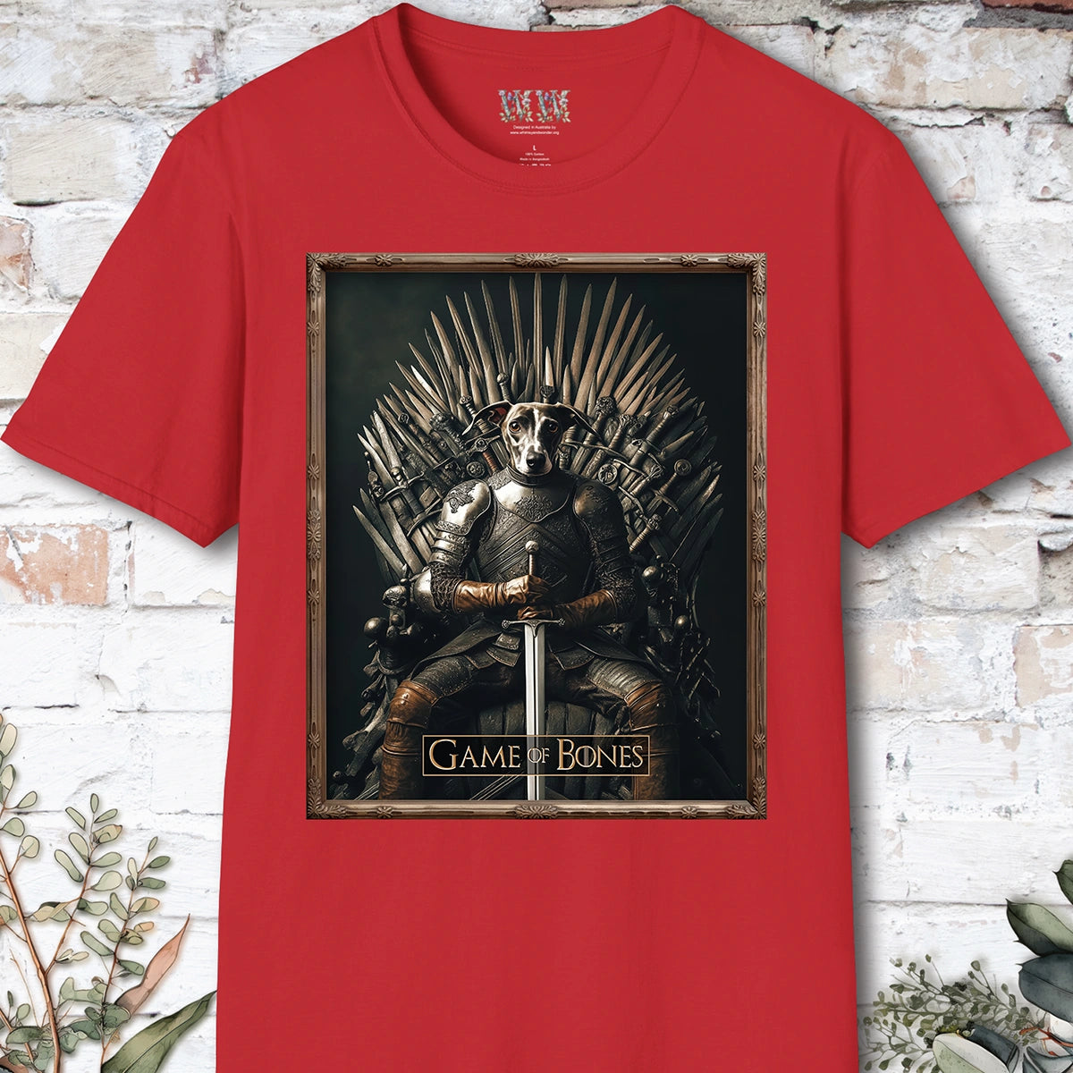 Greyhound, Game of Bones, Unisex T shirt