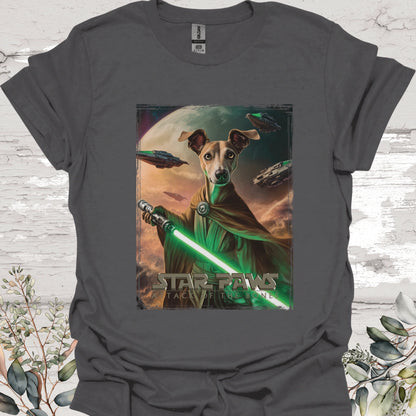 Greyhound Star Paws Unisex T shirt