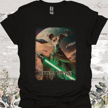 Greyhound Star Paws Unisex T shirt