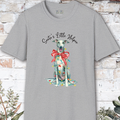 Greyhound #2 Santa's little helper. unisex T shirt