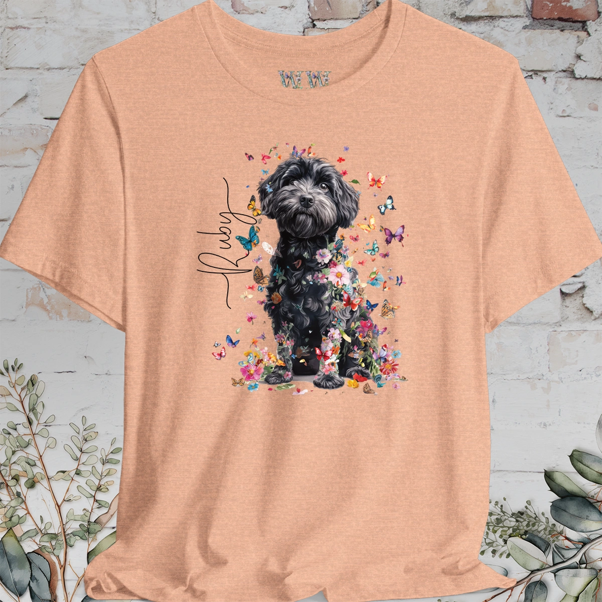 Havanese #9 Floral Personalized T shirt