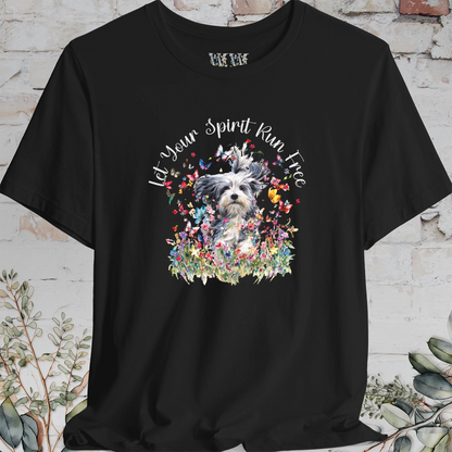 Havanese #1 'Let your spirit run free' T shirt