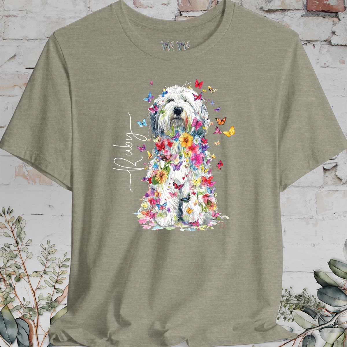 Havanese #2 Floral Personalized T shirt