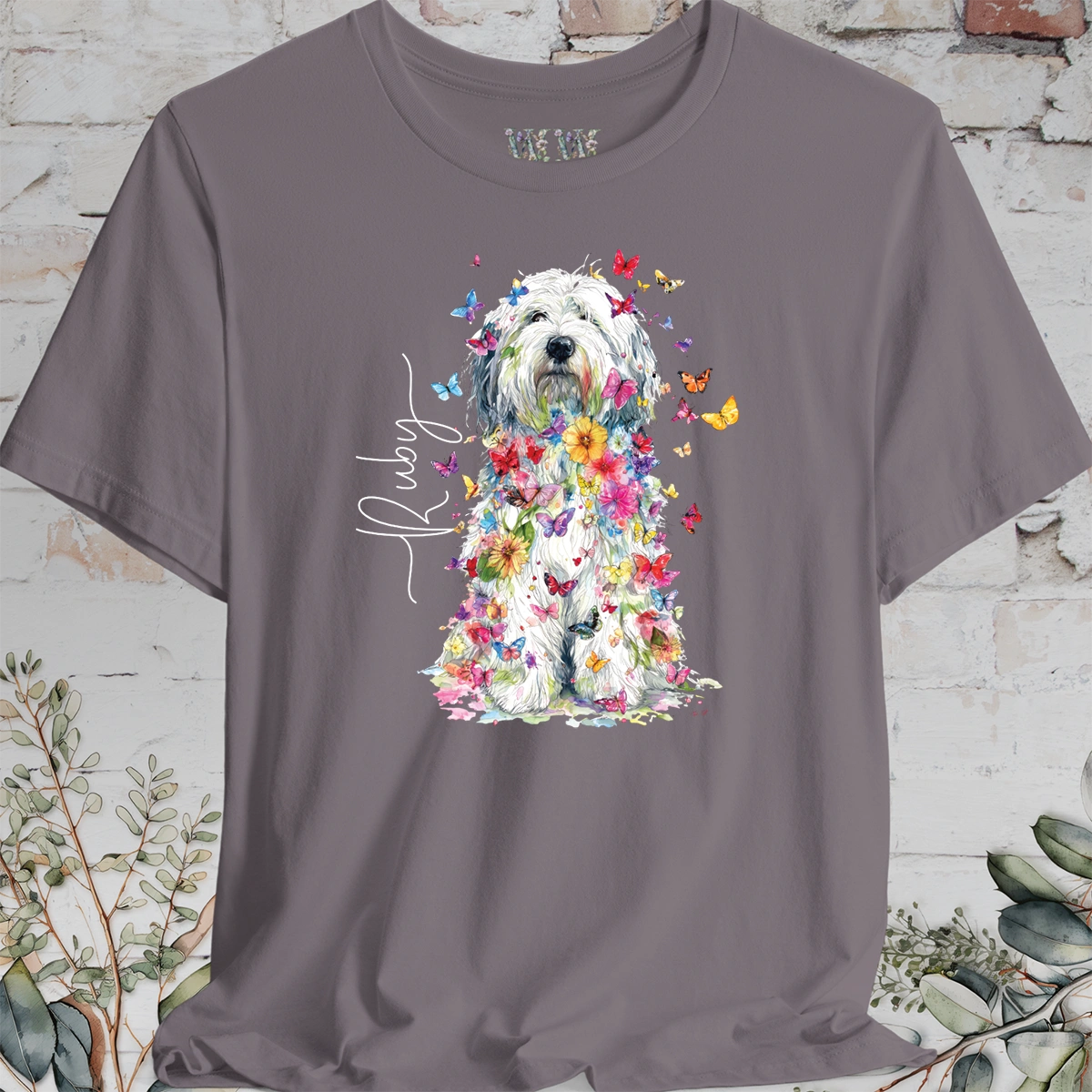 Havanese #2 Floral Personalized T shirt
