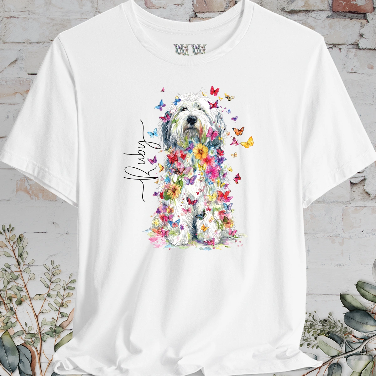 Havanese #2 Floral Personalized T shirt