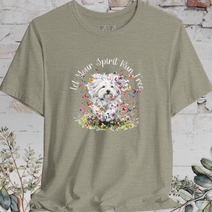 Havanese #2 'Let your spirit run free' T shirt