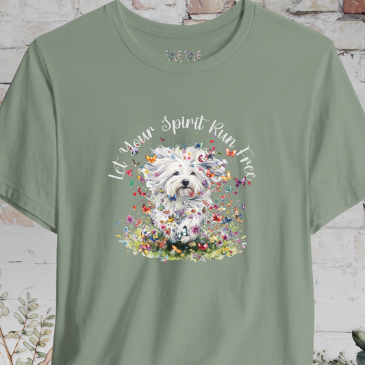Havanese #2 'Let your spirit run free' T shirt