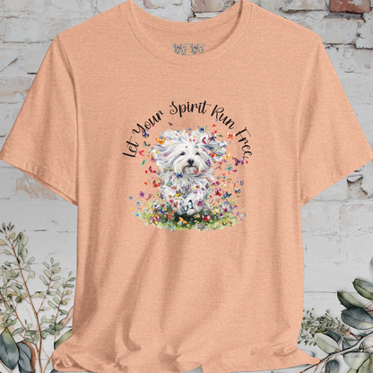 Havanese #2 'Let your spirit run free' T shirt