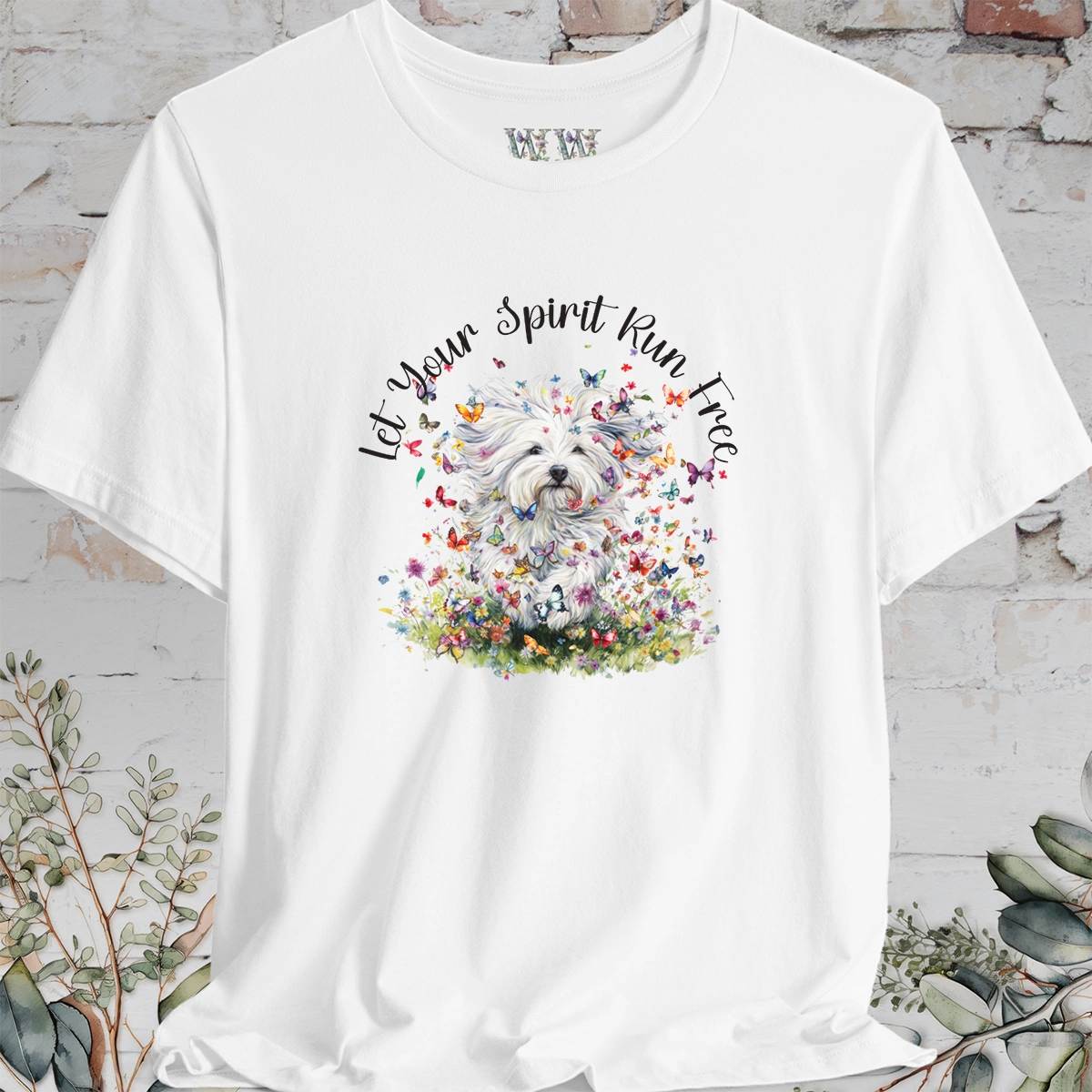 Havanese #2 'Let your spirit run free' T shirt
