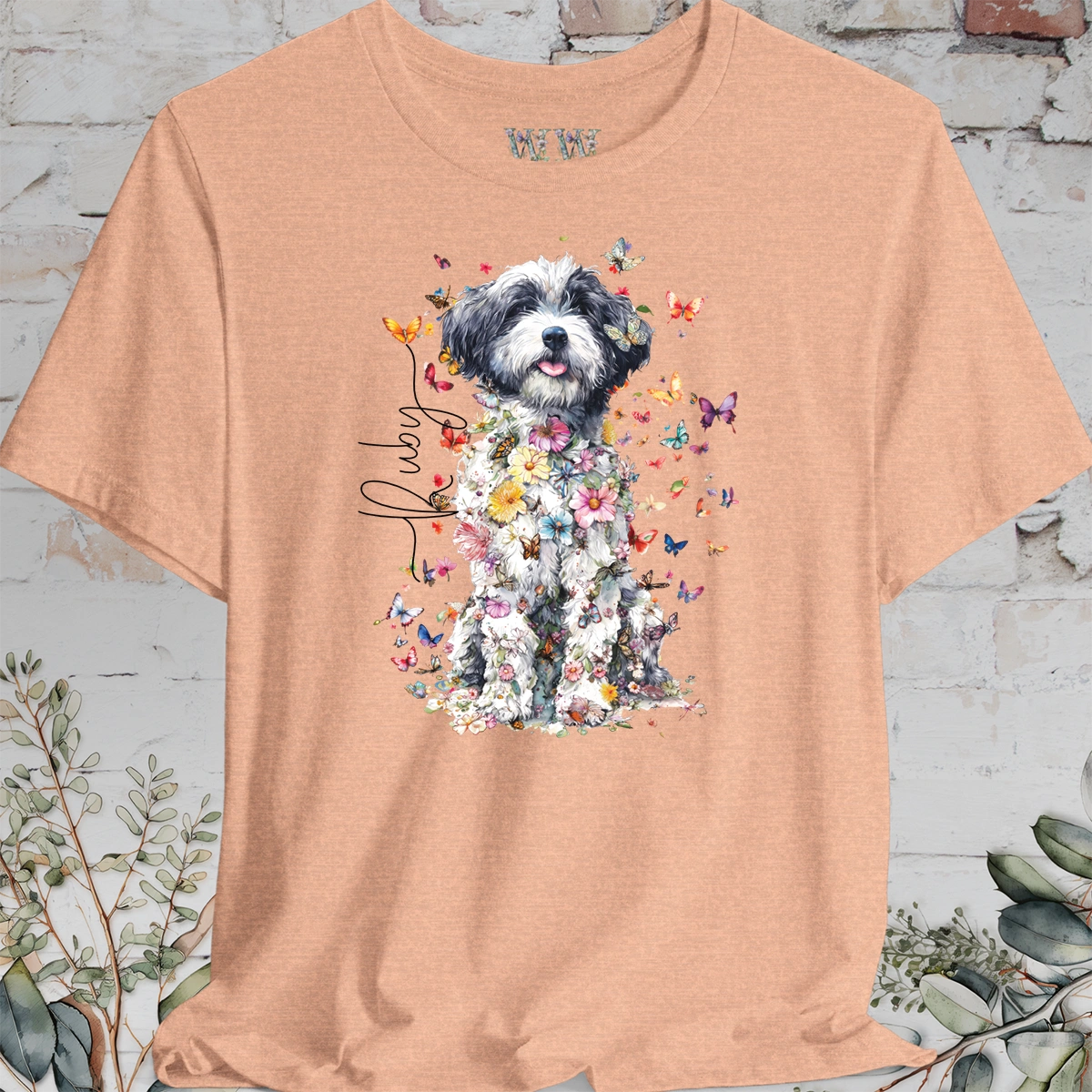 Havanese #3 Floral Personalized T shirt
