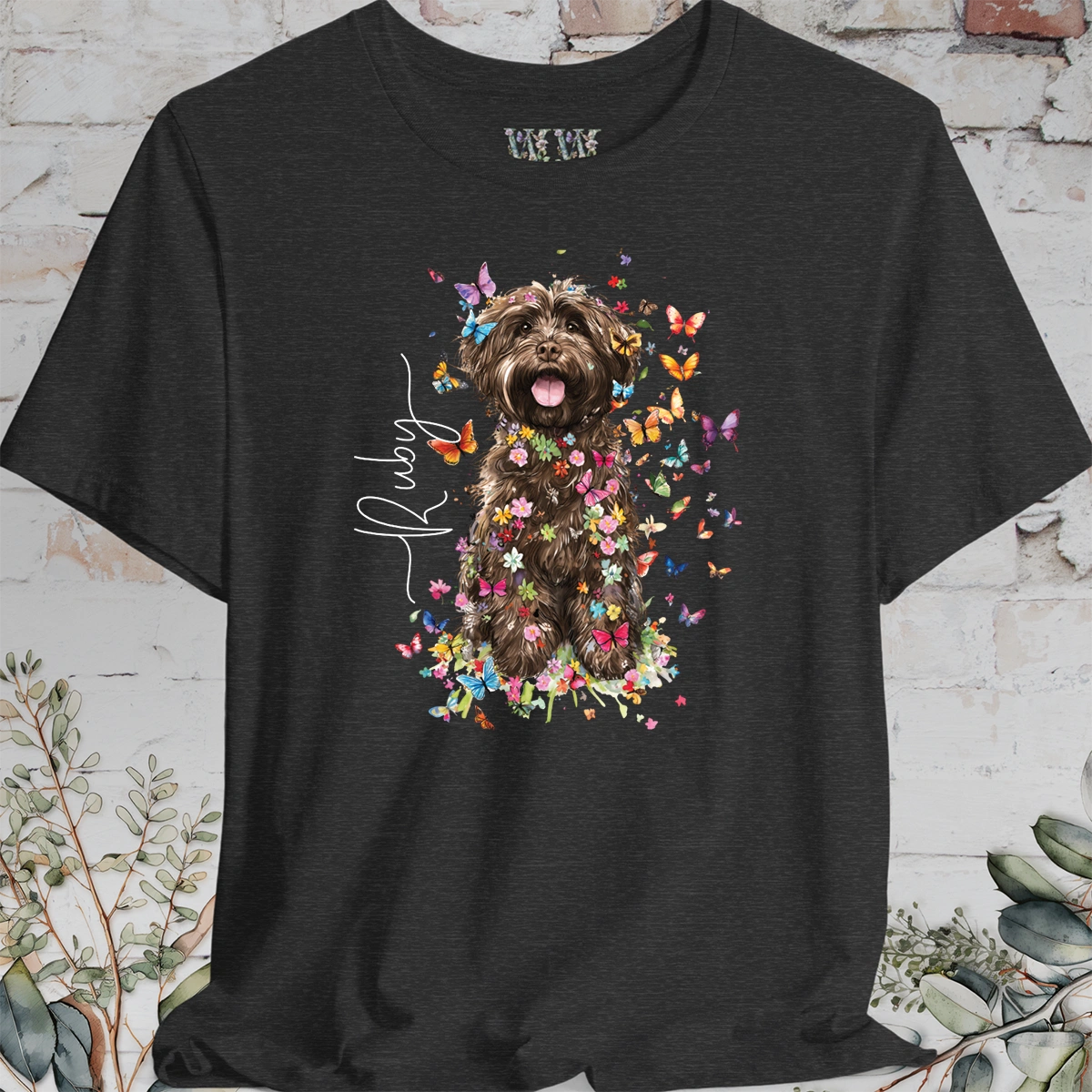 Havanese #4 Floral Personalized T shirt