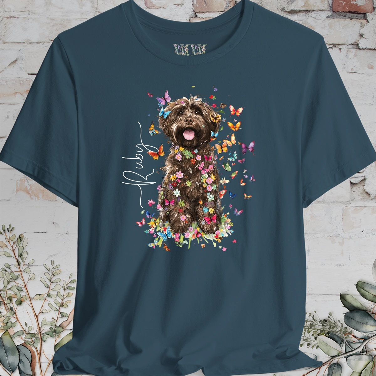 Havanese #4 Floral Personalized T shirt