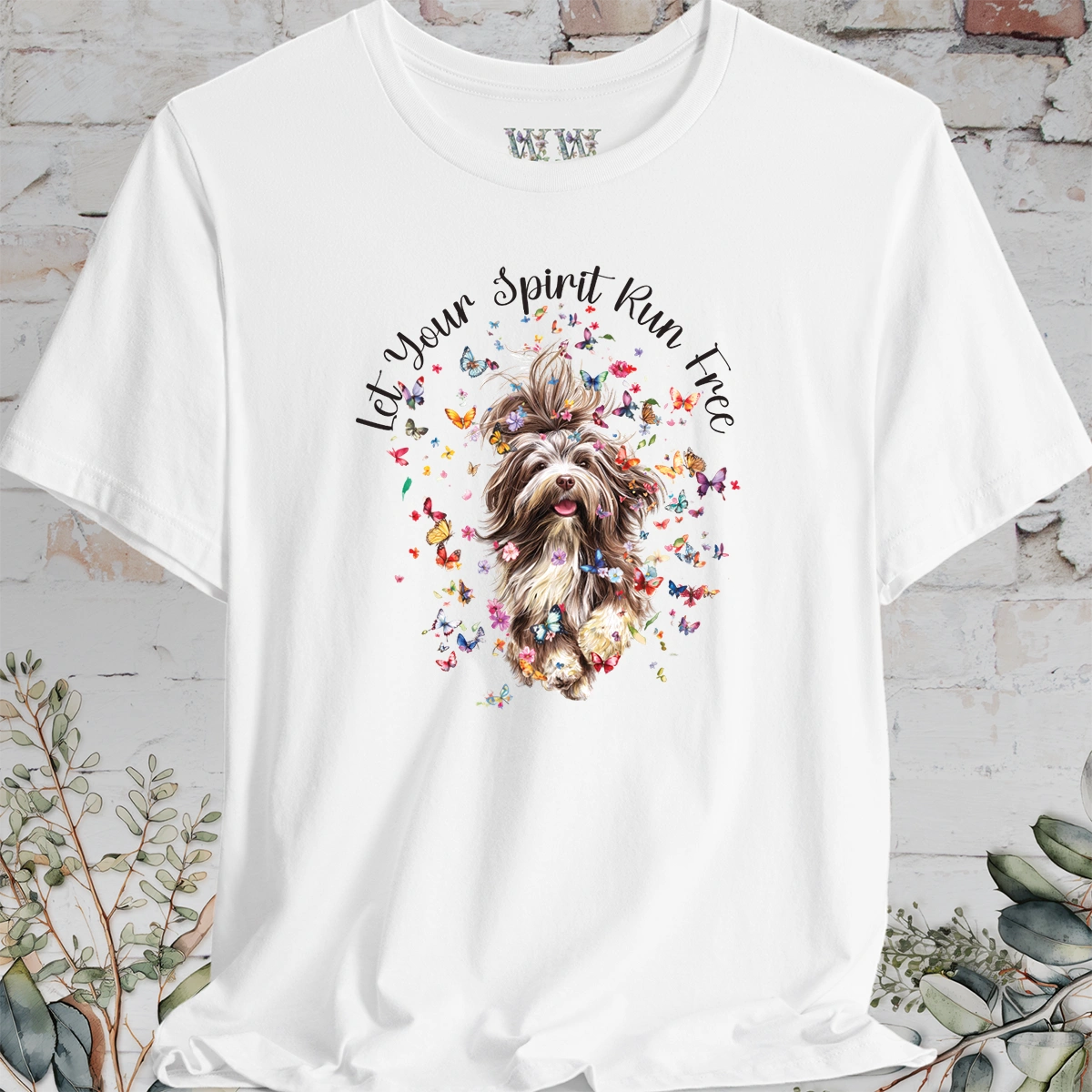 Havanese #4 'Let your spirit run free' T shirt