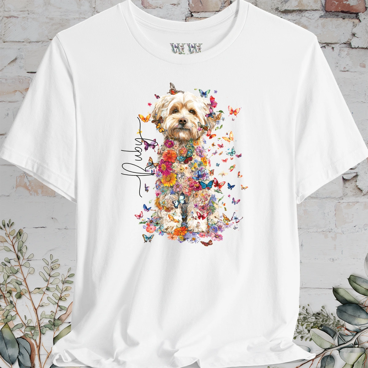 Havanese #5 Floral Personalized T shirt