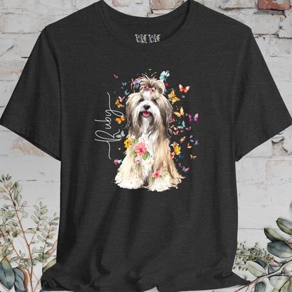 Havanese #6 Floral Personalized T shirt