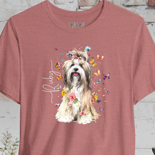 Havanese #6 Floral Personalized T shirt