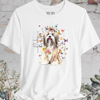 Havanese #6 Floral Personalized T shirt