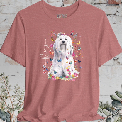 Havanese #8 Floral Personalized T shirt
