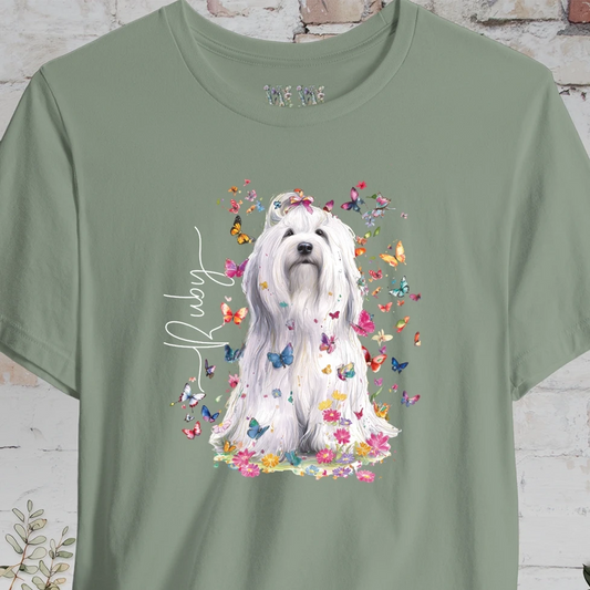 Havanese #8 Floral Personalized T shirt
