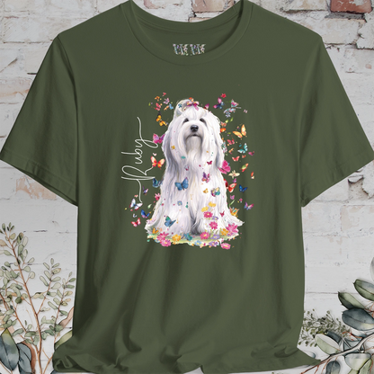 Havanese #8 Floral Personalized T shirt