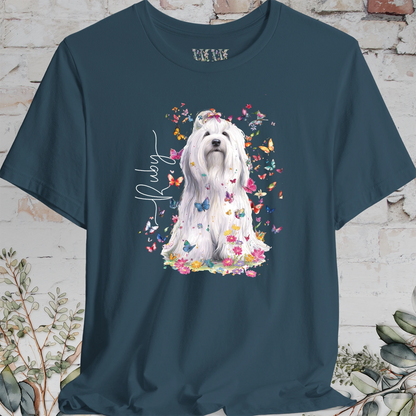 Havanese #8 Floral Personalized T shirt