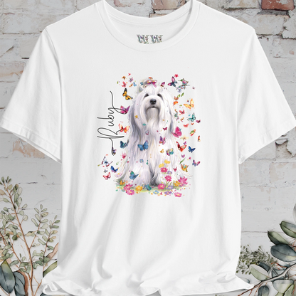 Havanese #8 Floral Personalized T shirt