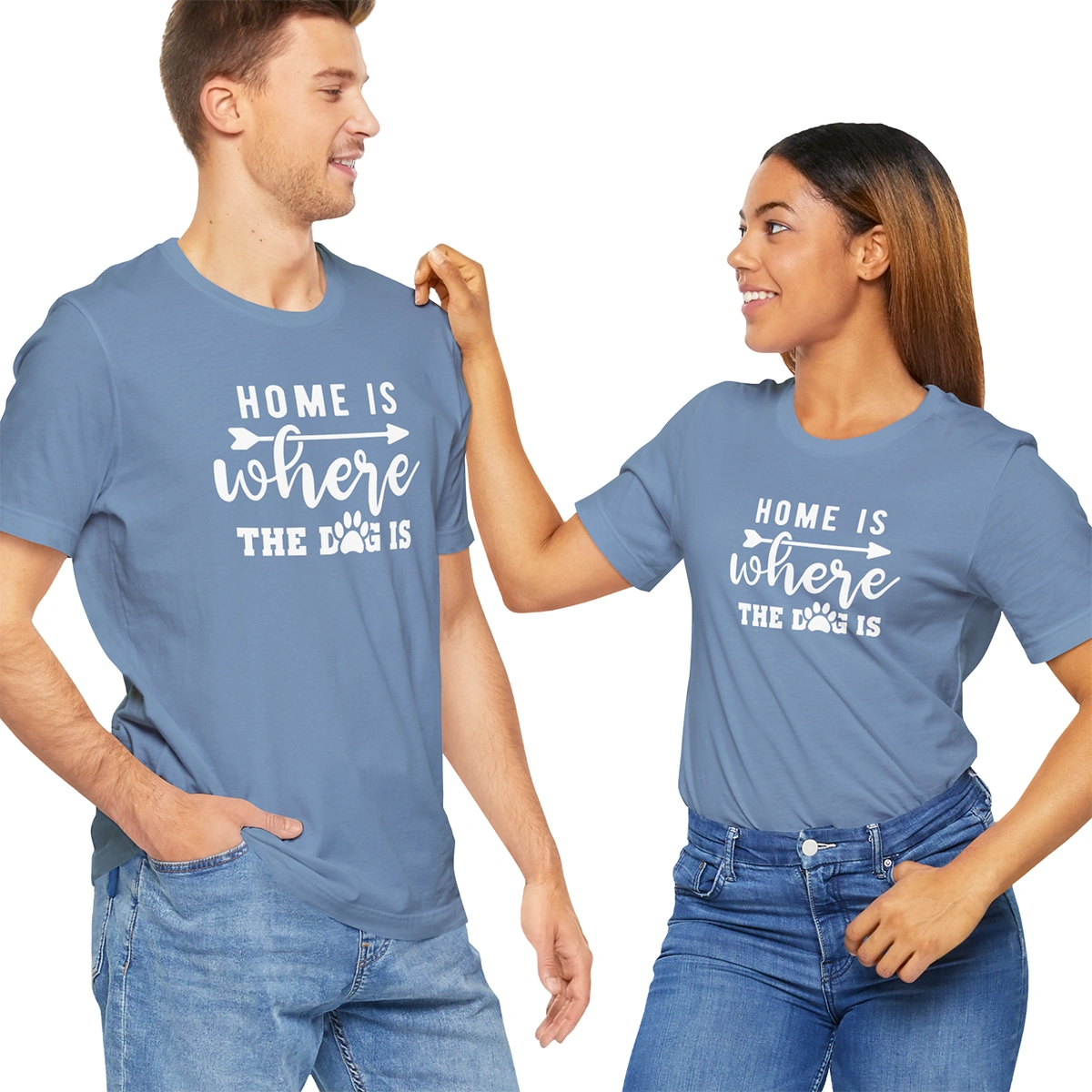 Home is Where the Dog is, Unisex T shirt