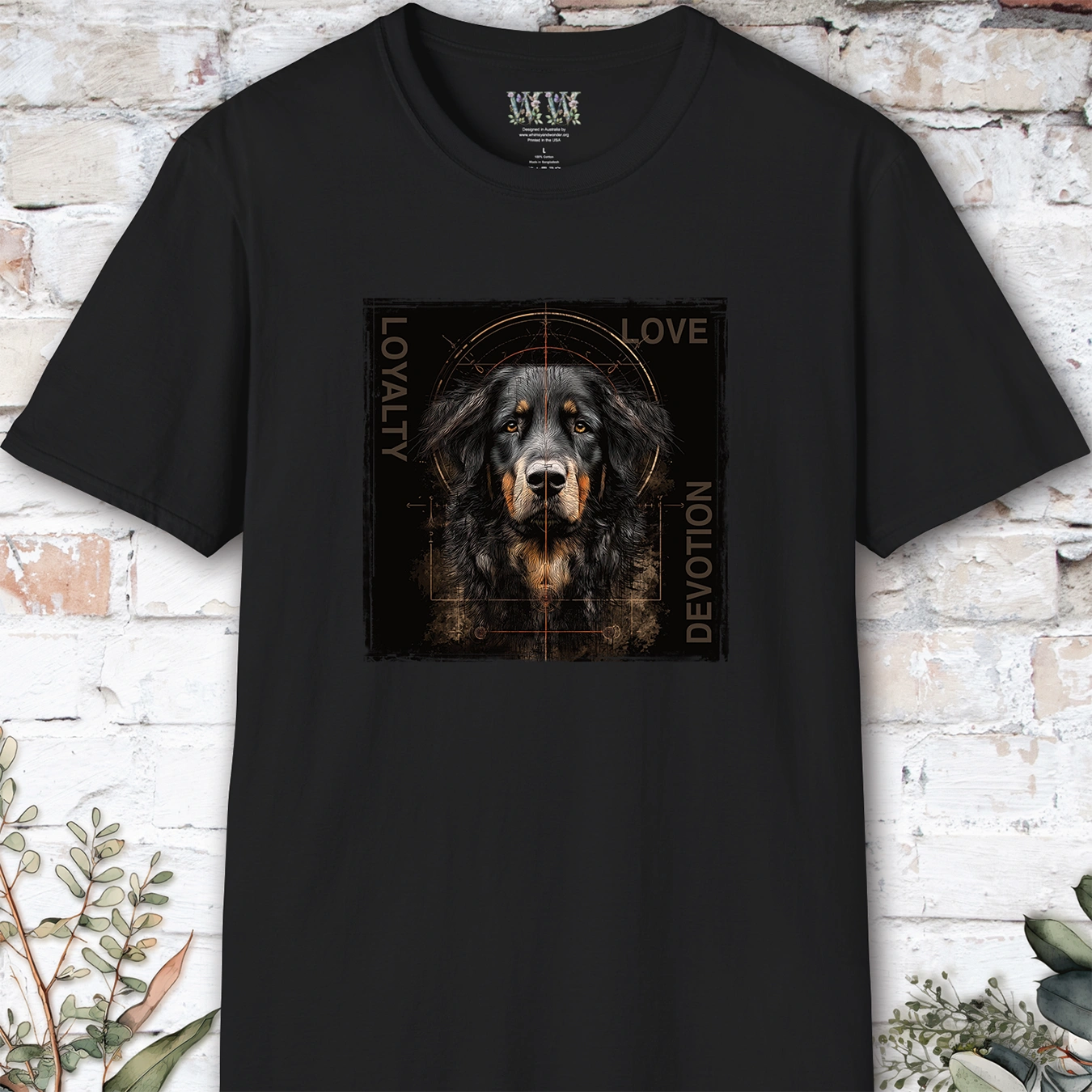 Hovawart Devotion, Loyalty, Love, Devotion unisex T Shirt