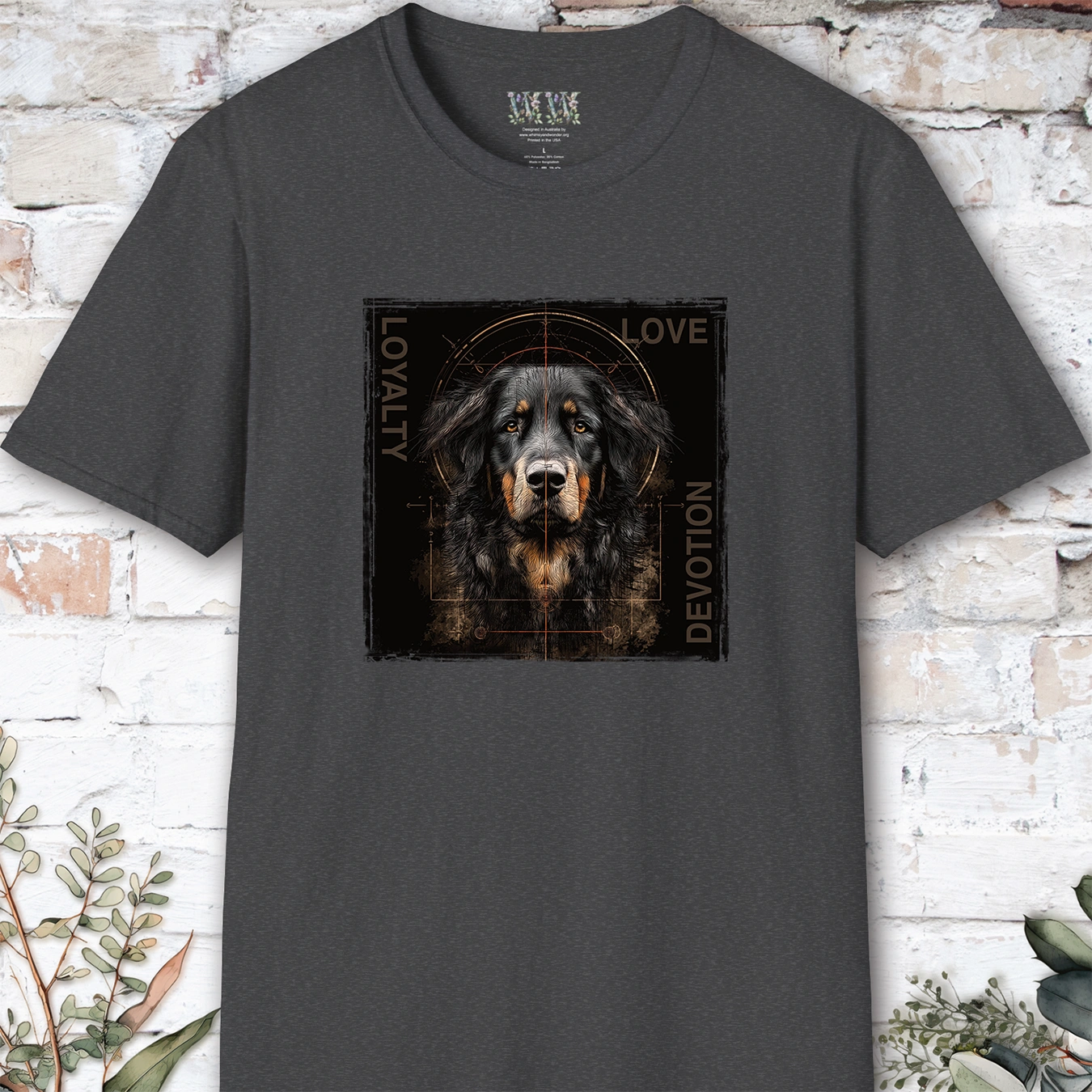Hovawart Devotion, Loyalty, Love, Devotion unisex T Shirt