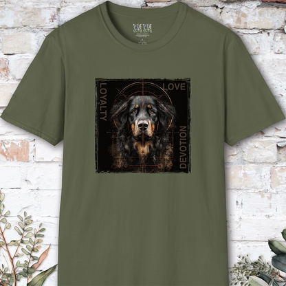 Hovawart Devotion, Loyalty, Love, Devotion unisex T Shirt
