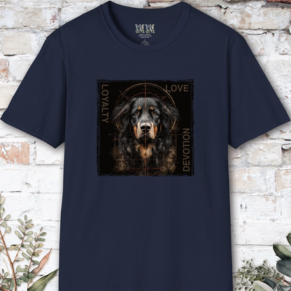 Hovawart Devotion, Loyalty, Love, Devotion unisex T Shirt