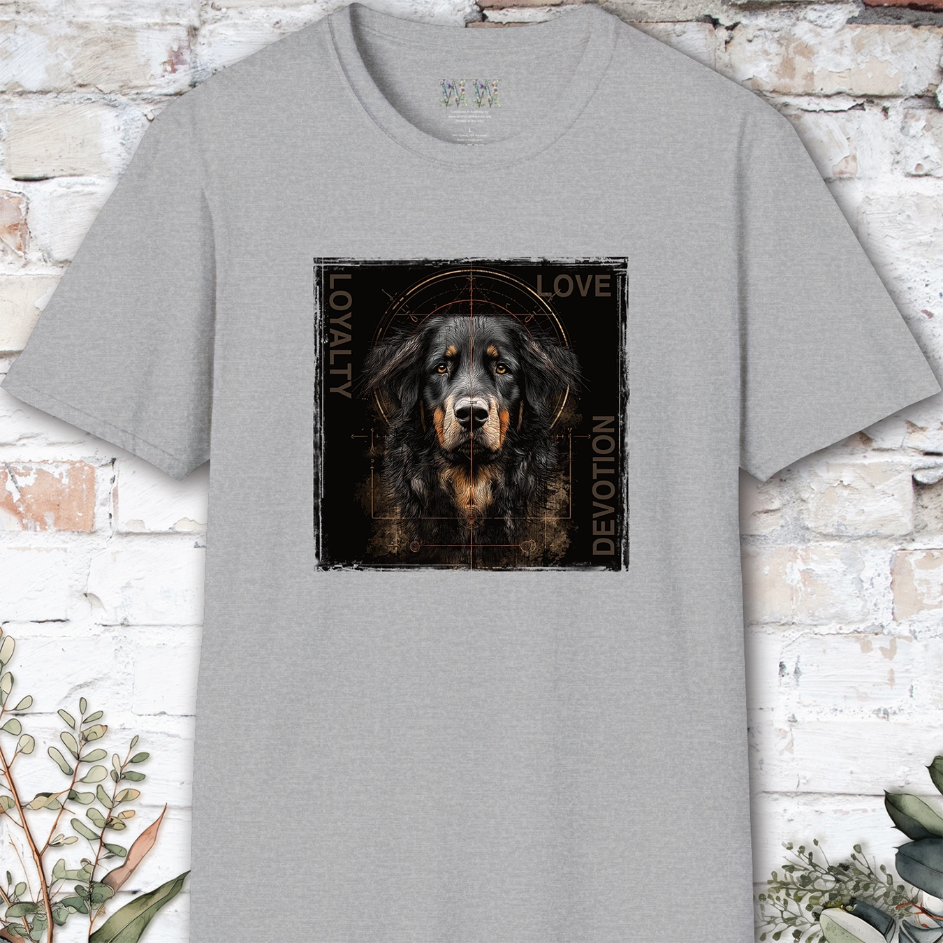 Hovawart Devotion, Loyalty, Love, Devotion unisex T Shirt