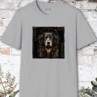 Hovawart Devotion, Loyalty, Love, Devotion unisex T Shirt