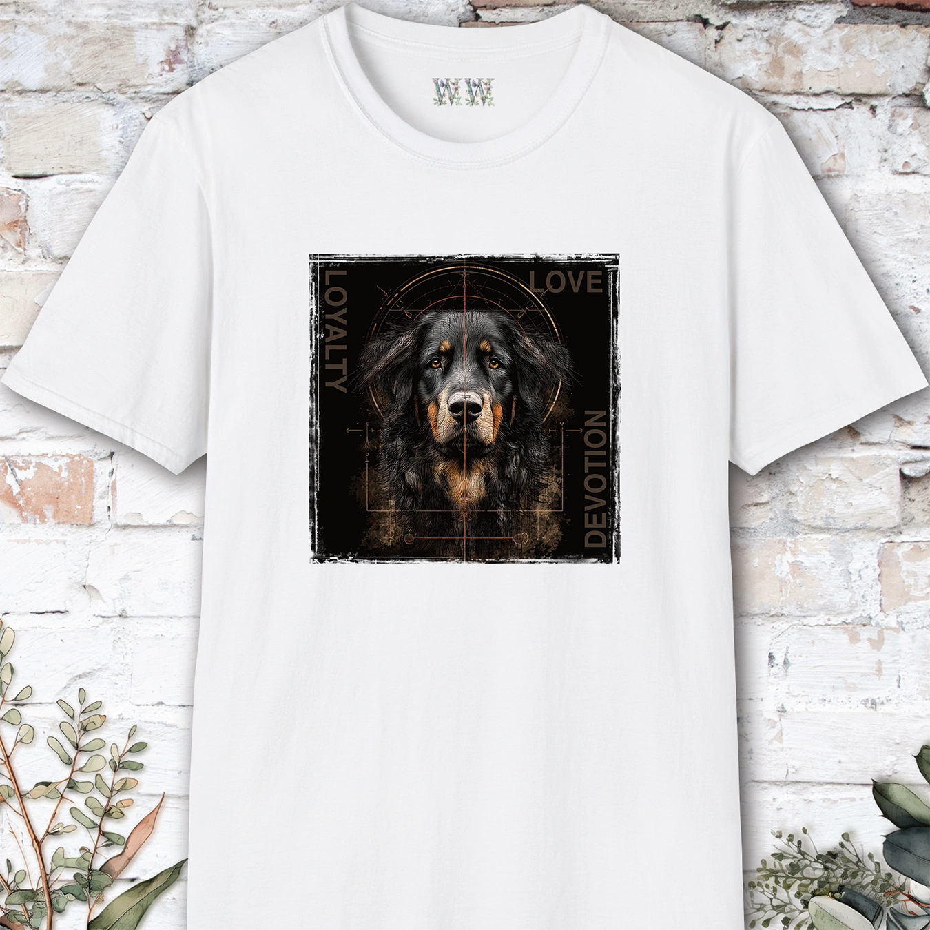 Hovawart Devotion, Loyalty, Love, Devotion unisex T Shirt