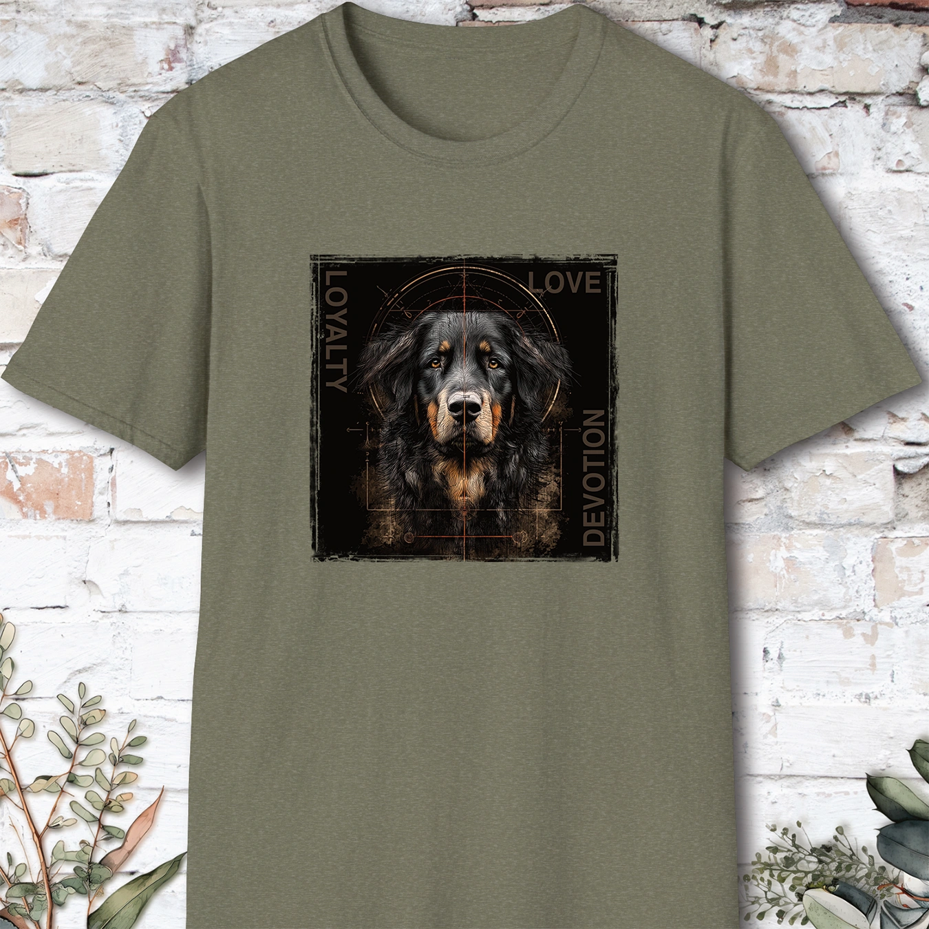 Hovawart Devotion, Loyalty, Love, Devotion unisex T Shirt