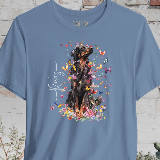 Hovawart #1 Floral Personalized T shirt