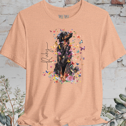 Hovawart #1 Floral Personalized T shirt